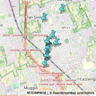 Mappa Via Luigi Galvani, 20851 Lissone MB, Italia (0.56636)