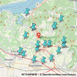 Mappa Via la Pira, 25050 Passirano BS, Italia (4.293)