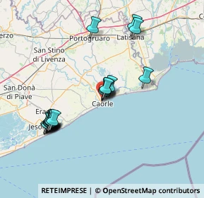 Mappa Parco del Pescatore, 30021 Caorle VE, Italia (14.5545)