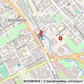 Mappa Via Giacomo Binda, 14, 21053 Busto Arsizio, Varese (Lombardia)