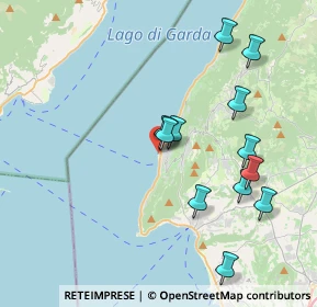 Mappa Lungolago Barbarani, 37010 Torri del Benaco VR, Italia (3.885)