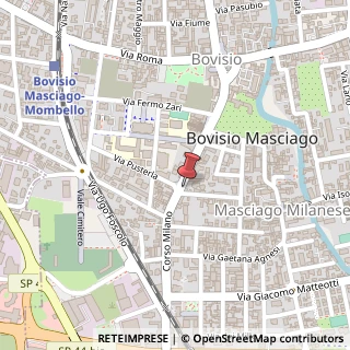 Mappa Corso Milano, 41, 20813 Bovisio-Masciago, Monza e Brianza (Lombardia)