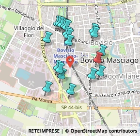 Mappa Via Mameli Goffredo, 20813 Bovisio-Masciago MB, Italia (0.4055)