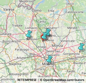 Mappa Via Mameli Goffredo, 20813 Bovisio-Masciago MB, Italia (29.20545)