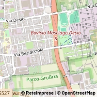 Karte Bovisio-Masciago