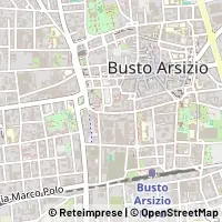 Mapa Busto Arsizio