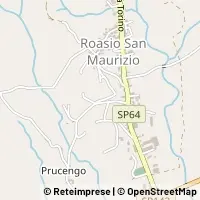 Mapa Roasio