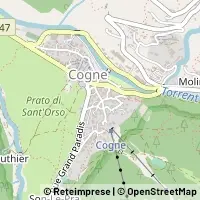 Karte Cogne