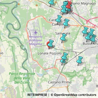 Mappa Via Carpiano, 21015 Lonate Pozzolo VA, Italia (5.752)