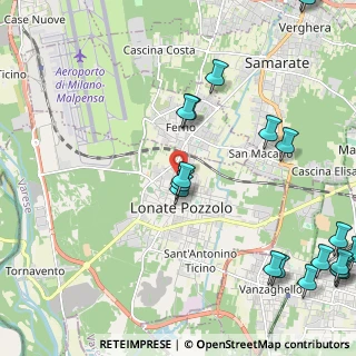 Mappa Via Carpiano, 21015 Lonate Pozzolo VA, Italia (3.08579)