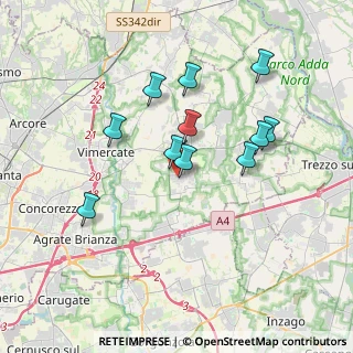 Mappa Via Leonardo da Vinci, 20876 Ornago MB, Italia (3.25364)