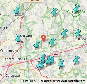 Mappa Via Leonardo da Vinci, 20876 Ornago MB, Italia (4.78375)