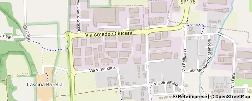 Mappa Ornago