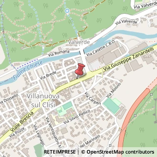 Mappa Via G. Zanardelli, 47, 25089 Villanuova sul Clisi, Brescia (Lombardia)