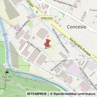 Mappa Via Mella, 24, 25062 Concesio, Brescia (Lombardia)