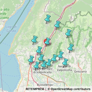 Mappa Via Colombarolla, 37020 Dolcè VR, Italia (7.37067)