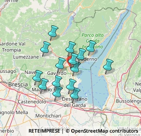 Mappa Via 11 Settembre, 25087 Salò BS, Italia (10.812)