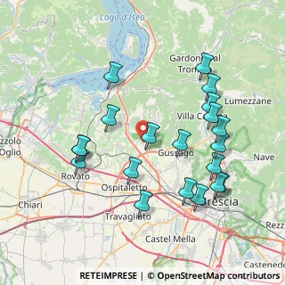 Mappa Via Sturzo Don, 25050 Rodengo-Saiano BS, Italia (8.106)