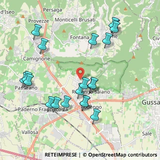 Mappa Via Sturzo Don, 25050 Rodengo-Saiano BS, Italia (2.179)