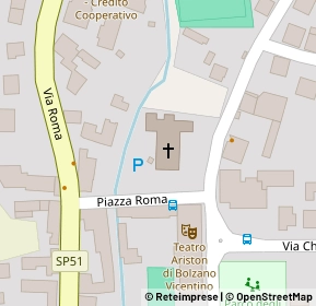 Mappa Piazza roma, 36050 Bolzano Vicentino VI, Italia (0.08846)