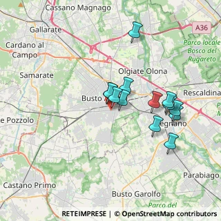 Mappa Via Sondrio, 21052 Busto Arsizio VA, Italia (3.04462)