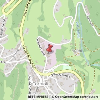 Mappa Contrada Lorenzi, 37021 Bosco Chiesanuova, Verona (Veneto)