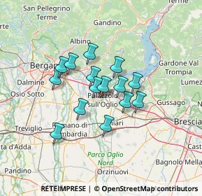 Mappa Via Giotto, 25036 Palazzolo sull'Oglio BS, Italia (9.576)