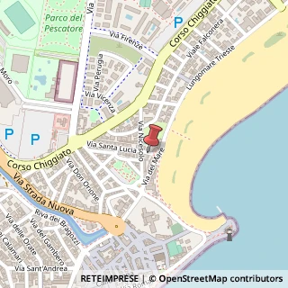 Mappa Via San Lucia, 2, 30021 Caorle, Venezia (Veneto)