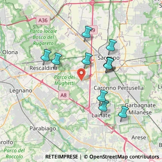 Mappa Piazza Caduti per la Liberazione, 21040 Uboldo VA, Italia (3.51)