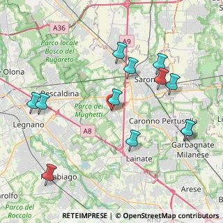 Mappa Piazza Caduti per la Liberazione, 21040 Uboldo VA, Italia (4.51583)