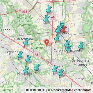 Mappa Piazza Caduti per la Liberazione, 21040 Uboldo VA, Italia (4.55353)
