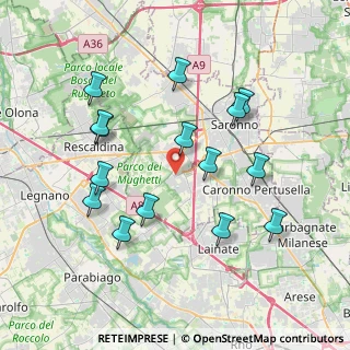 Mappa Piazza Caduti per la Liberazione, 21040 Uboldo VA, Italia (3.84533)