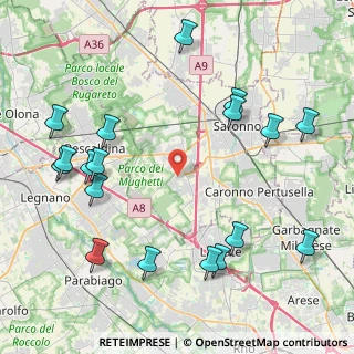 Mappa Piazza Caduti per la Liberazione, 21040 Uboldo VA, Italia (5.13111)