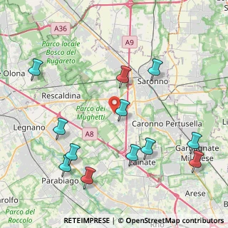 Mappa Piazza Caduti per la Liberazione, 21040 Uboldo VA, Italia (4.7825)