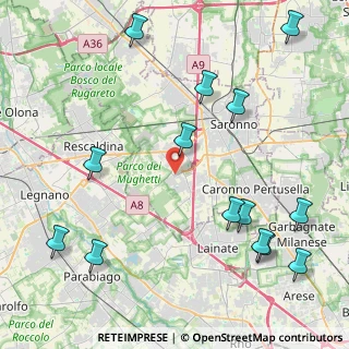 Mappa Piazza Caduti per la Liberazione, 21040 Uboldo VA, Italia (5.40214)