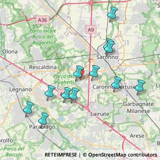 Mappa Piazza Caduti per la Liberazione, 21040 Uboldo VA, Italia (4.17667)