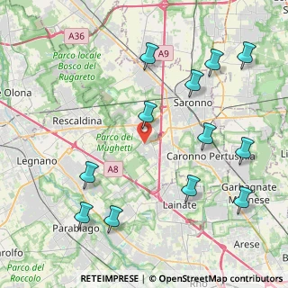 Mappa Piazza Caduti per la Liberazione, 21040 Uboldo VA, Italia (4.92167)