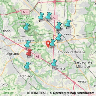 Mappa Piazza Caduti per la Liberazione, 21040 Uboldo VA, Italia (3.8225)