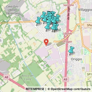 Mappa Piazza Caduti per la Liberazione, 21040 Uboldo VA, Italia (1.0485)