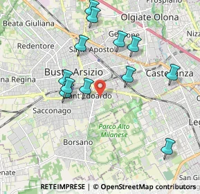 Mappa Via Goldoni Carlo, 21052 Busto Arsizio VA, Italia (1.94417)