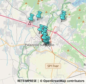 Mappa Via Martiri di Piazza Loggia, 25036 Palazzolo sull'Oglio BS, Italia (2.05583)