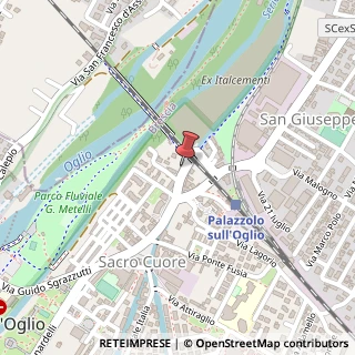 Mappa Via delle calci, 25036 Palazzolo sull'Oglio, Brescia (Lombardia)