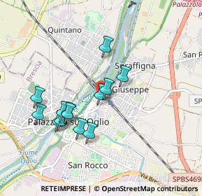 Mappa Via Martiri di Piazza Loggia, 25036 Palazzolo sull'Oglio BS, Italia (0.82231)