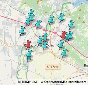 Mappa Via XXI Luglio, 25036 Palazzolo sull'Oglio BS, Italia (3.523)