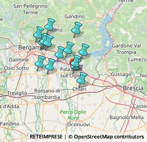 Mappa Via XXI Luglio, 25036 Palazzolo sull'Oglio BS, Italia (11.02643)