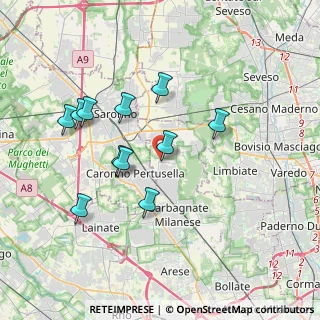 Mappa Via Ruggero Leoncavallo, 20031 Cesate MI, Italia (3.41818)