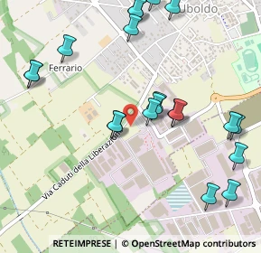 Mappa Via Caduti della Liberazione, 21040 Uboldo VA, Italia (0.58)