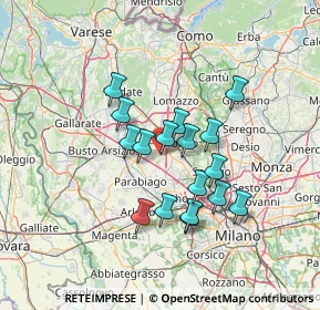 Mappa Via Caduti della Liberazione, 21040 Uboldo VA, Italia (11.08176)