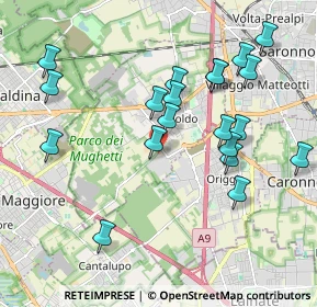 Mappa Via Caduti della Liberazione, 21040 Uboldo VA, Italia (2.03)