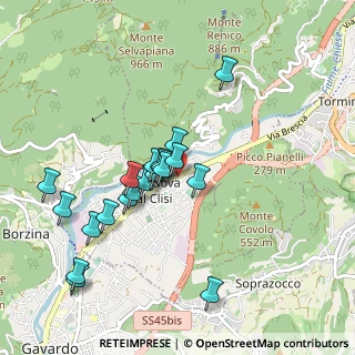 Mappa Via G. Zanardelli, 25089 Villanuova Sul Clisi BS, Italia (0.8585)